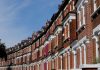 FILE PHOTO: Terraced houses are seen in Primrose Hill, London, Britain September 24, 2017.  REUTERS/Eddie Keogh/File Photo